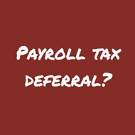 How the Social Security Payroll Tax Deferral Works 2020